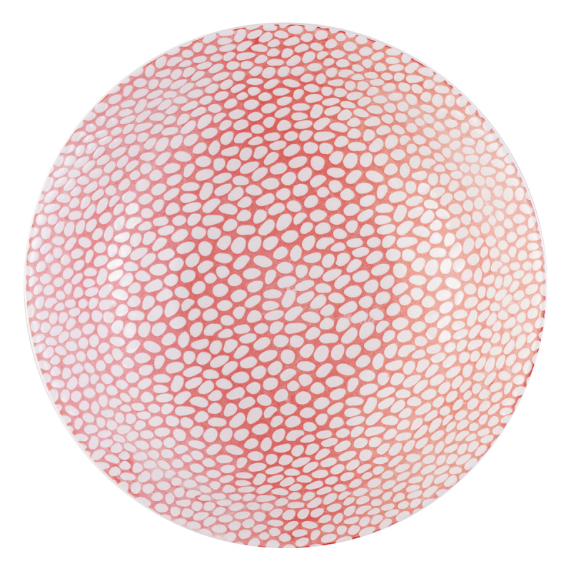 Assiette creuse texturée Coupe skin/blanche 19,5 cm – Flow