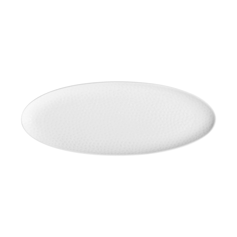 Assiette ovale texturée Coupe 33 x 13 cm – Flow