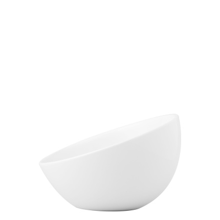 Grand bol blanc Flow Eco – 19 cm