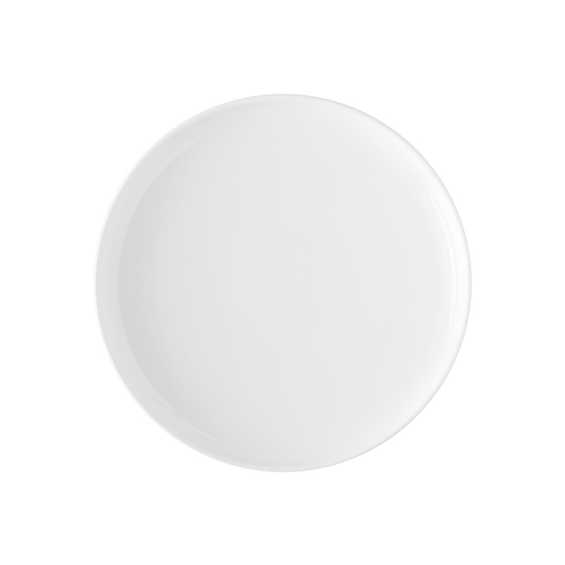 Assiette à dessert Coupe blanc 20 cm – Flow