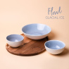 Set Flowl – Bols Gaya Atelier Glacial Ice + Plateau Triangle Acacia