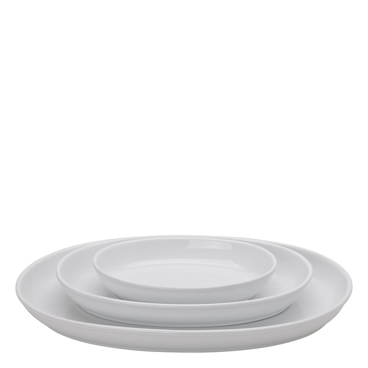Plat à four plat blanc 25 x 17 cm - Elements
