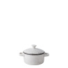 Petite casserole avec couvercle Flow Atelier grise ø10.2 – Gaya