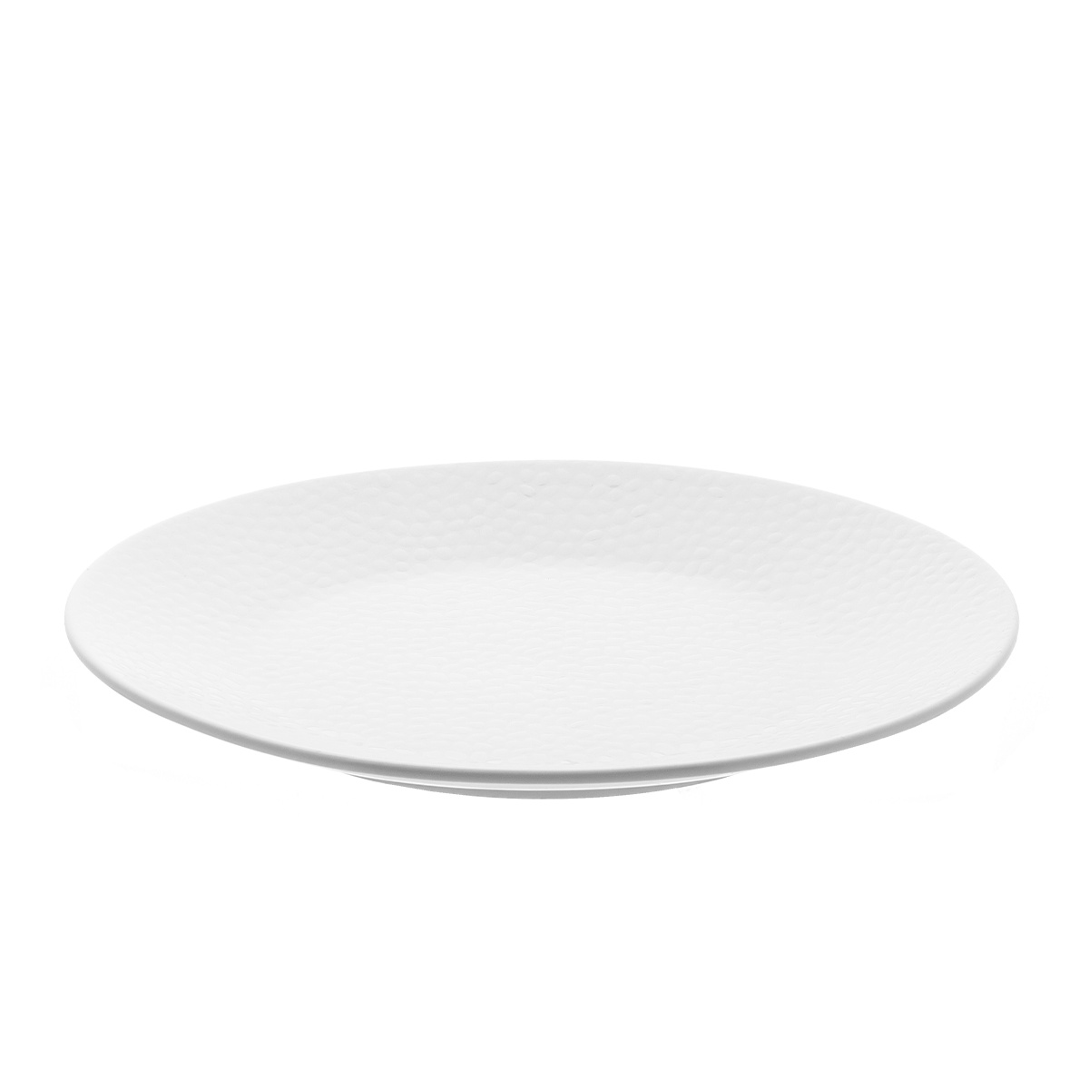 Assiette plate texturée Coupe 25 cm – Flow