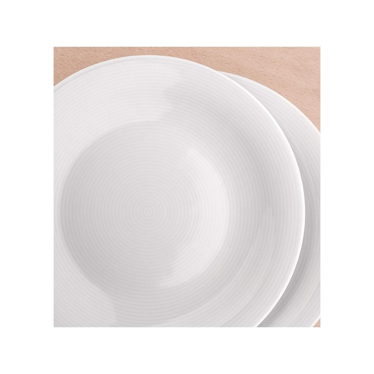 Assiette à dessert 21 cm lot de 4 - Basic Chic