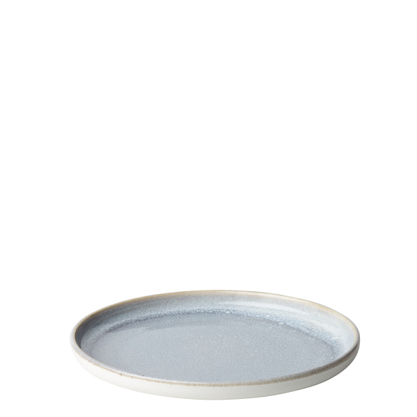 Assiette plate U-Coupe 200 mm - Gaya Atelier Glacial Ice