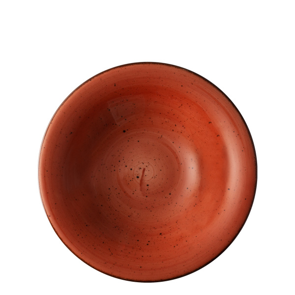 Assiette creuse 23 cm rouge - Hotel Inn Chic colorée