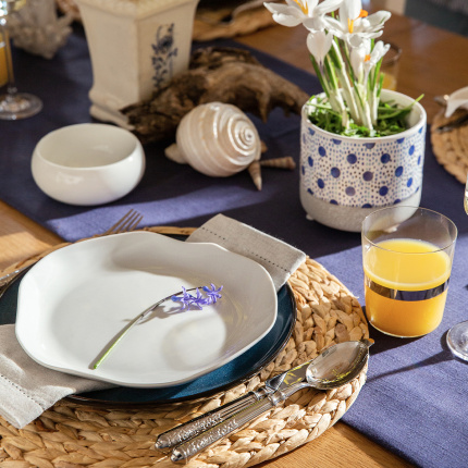 Assiette plate Cloud 25 cm - Hotel Inn Chic