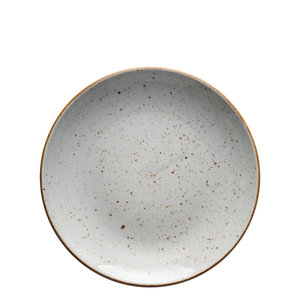 Assiette plate 21 cm grise – Hotel Inn Chic