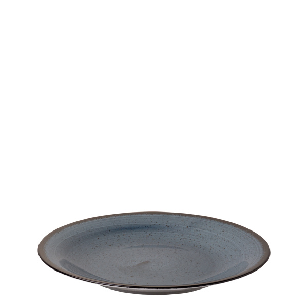 Assiette plate 25 cm bleue - Hotel Inn Chic colorée