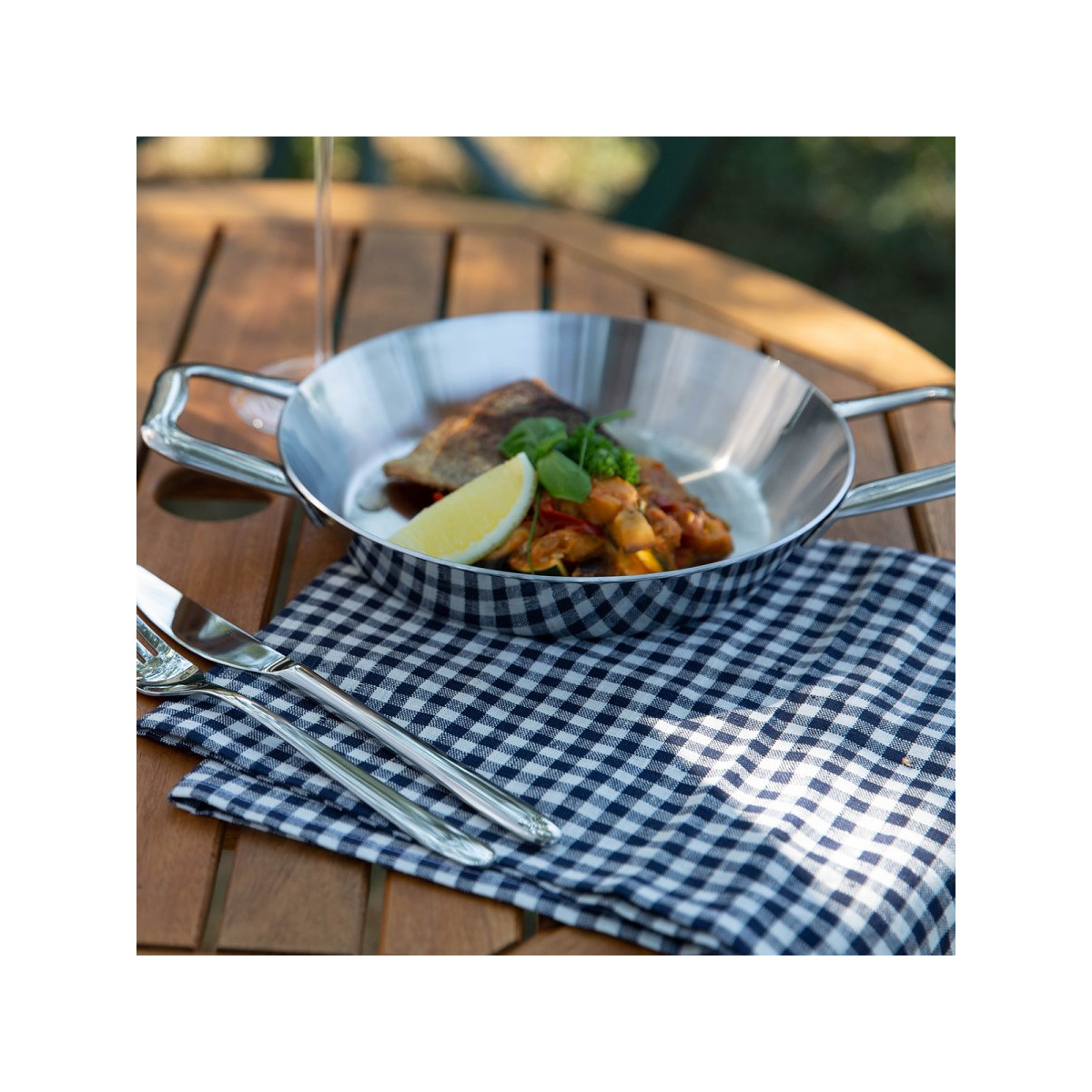 Poêle de service/gratin Sirius Triply ø22 cm Premium Lunasol