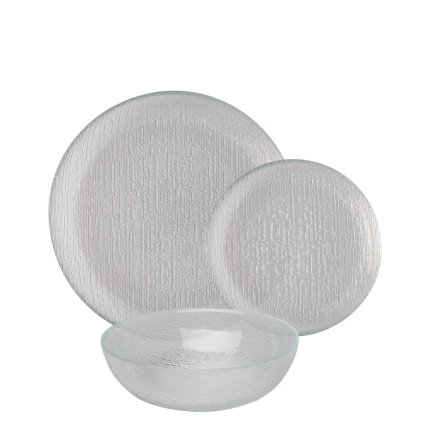 Set en verre 18 pièces – Elements Glass