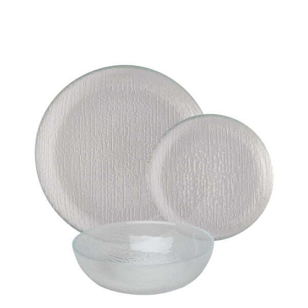 Set en verre 18 pièces – Elements Glass