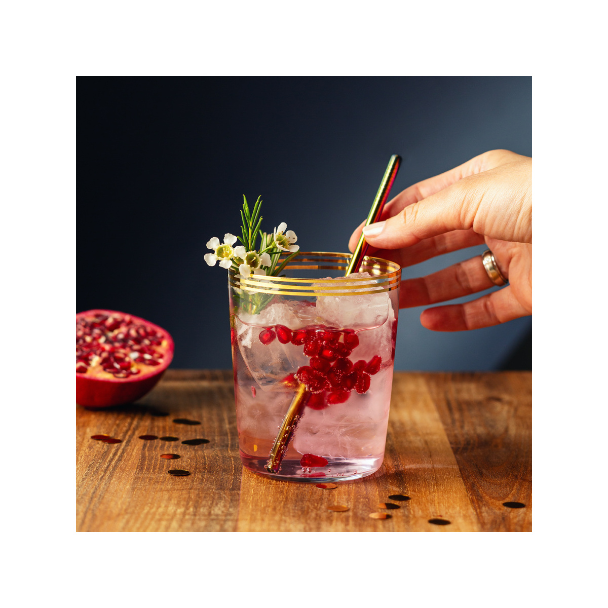 Verres Tumbler 440 ml, set de 12 pièces - 21st Century Glas Lunasol META Glass