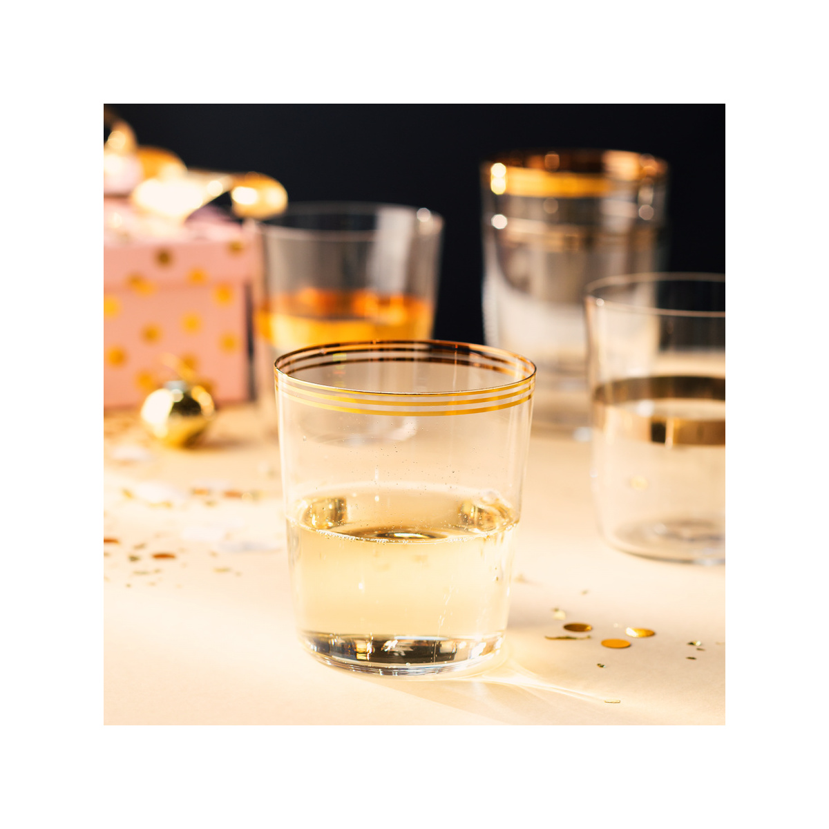 Verres Tumbler 440 ml, set de 12 pièces - 21st Century Glas Lunasol META Glass