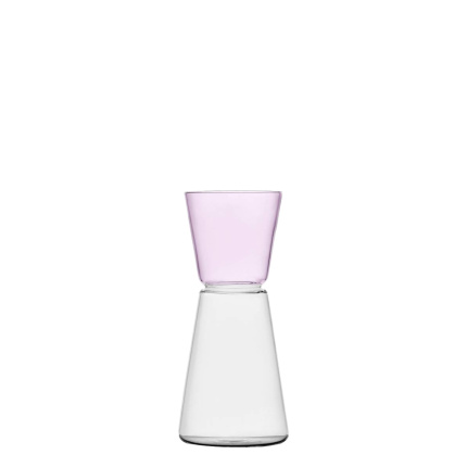 Carafe rose/transparente 500 ml - Ichendorf