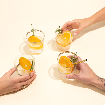 Verres Tumbler 440 ml, set de 12 pièces - 21st Century Glas Lunasol META Glass