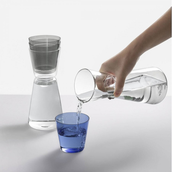 Carafe transparente/fumée 750 ml - Ichendorf