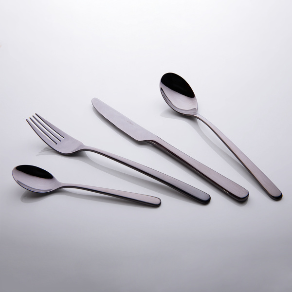 Set de couverts 24 pcs – Salamanca PVD gris