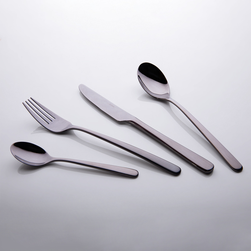 Set de couverts 24 pcs – Salamanca PVD gris