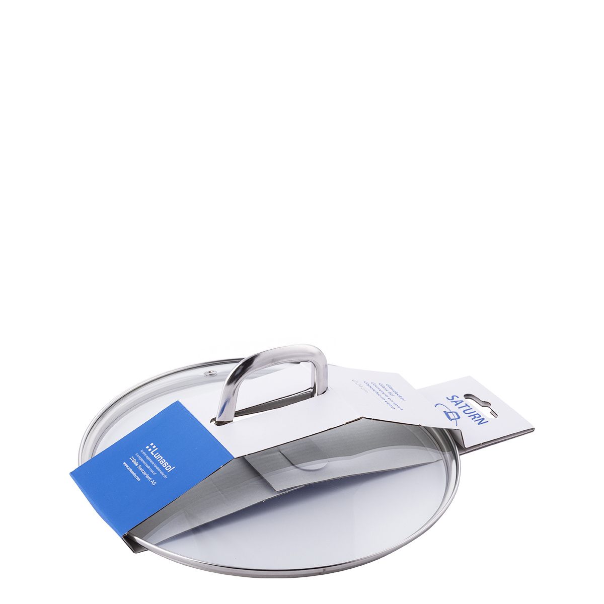 Couvercle en verre ø 24 cm - Saturn Lunasol