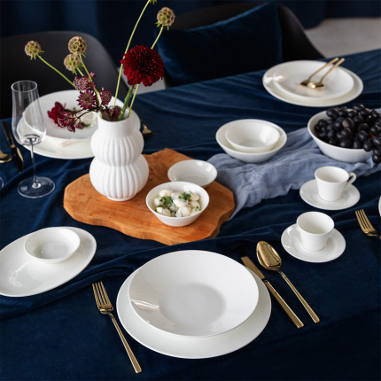 Service en porcelaine 19 pièces – Premium Platinum Line