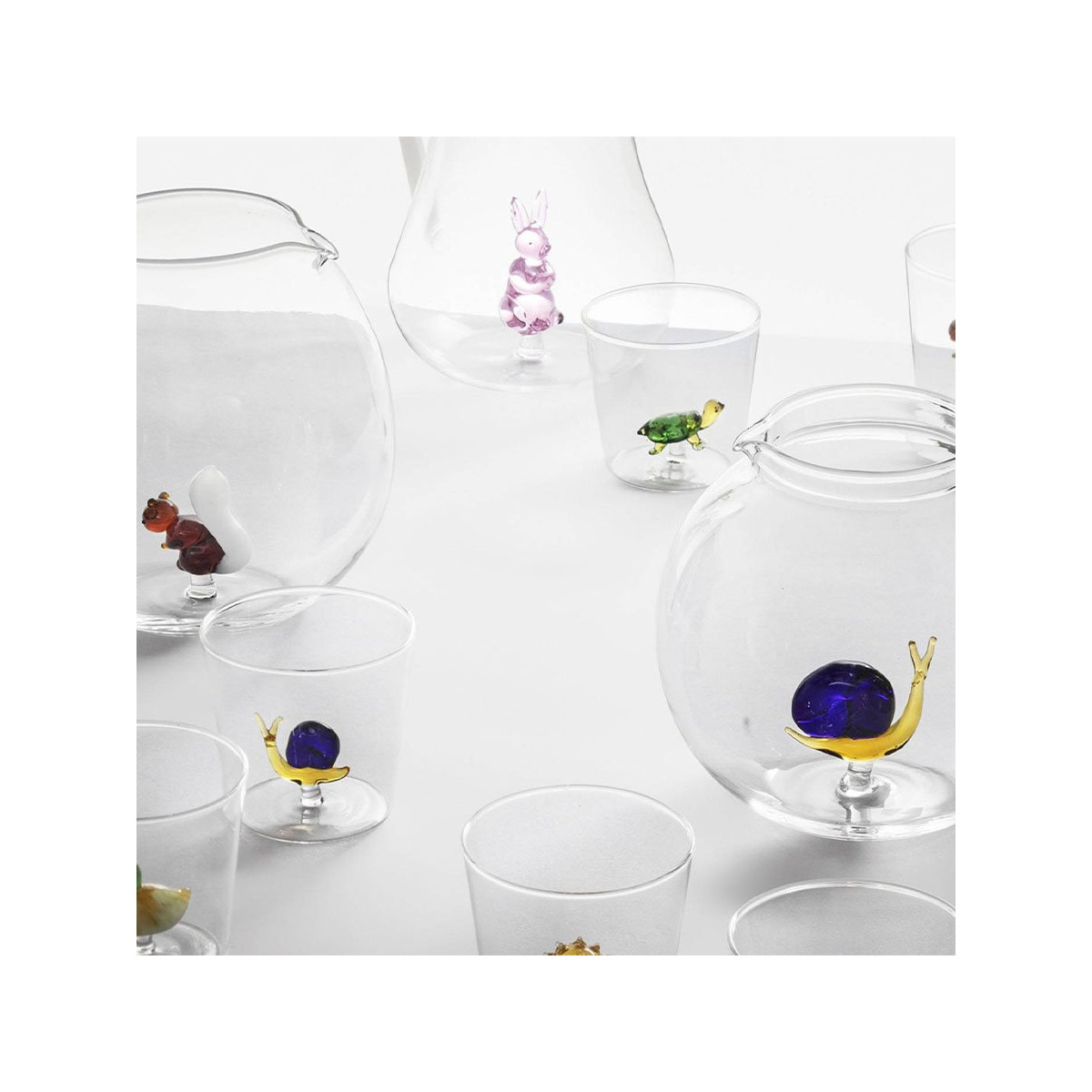 Carafe poisson coloré 2,2 l