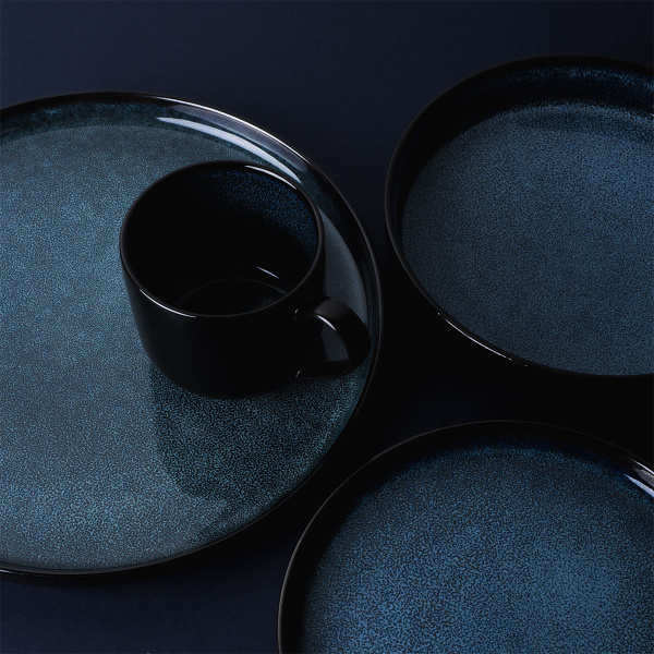 Service en porcelaine 16 pièces - Gaya RGB Night Sky Lunasol