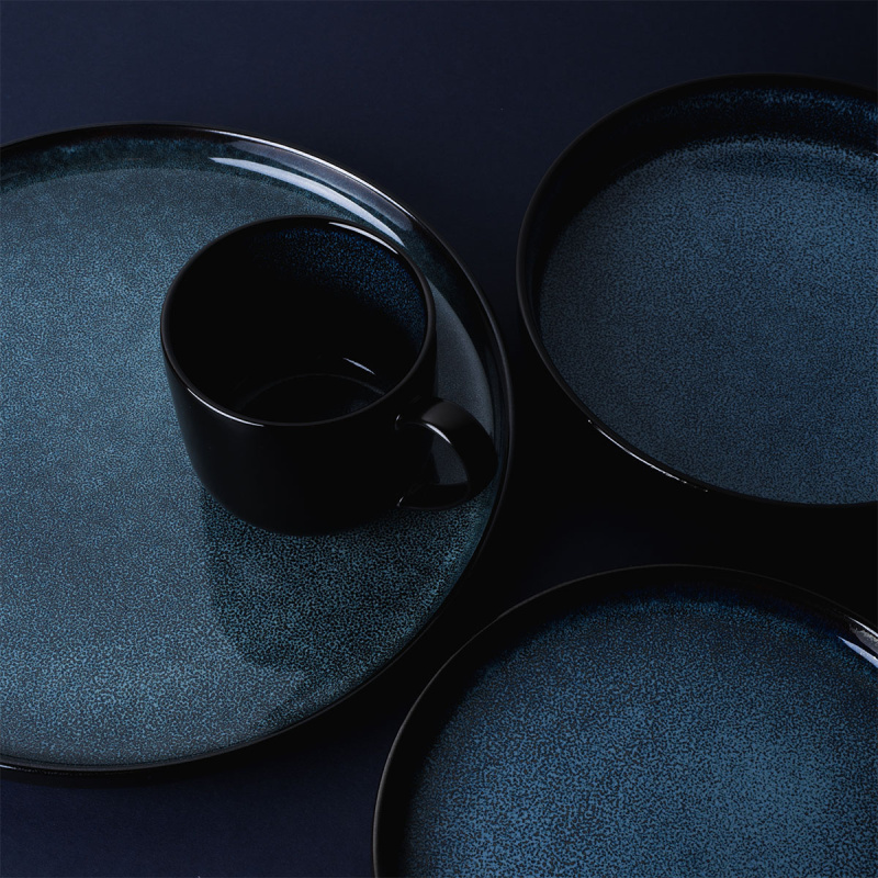Service en porcelaine 16 pièces - Gaya RGB Night Sky Lunasol