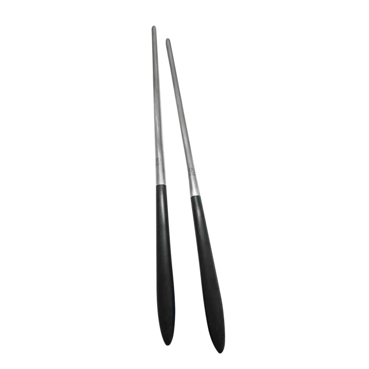 Paire de baguettes – GAYA Exeter manche gris-noir mat