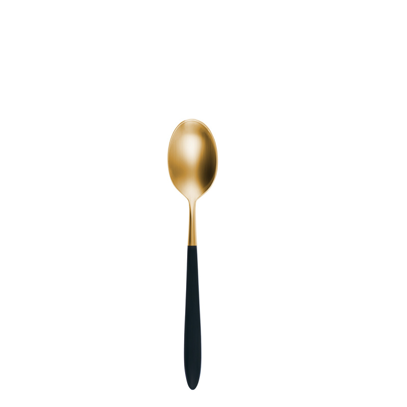 Set de couverts 24 pcs – Gaya Exeter Gold manche gris-noir mat