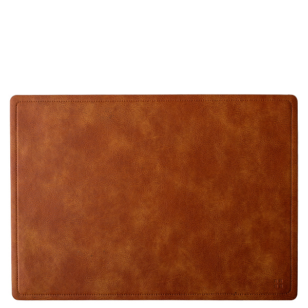 Set de table rectangulaire marron PVC – Elements Ambiente