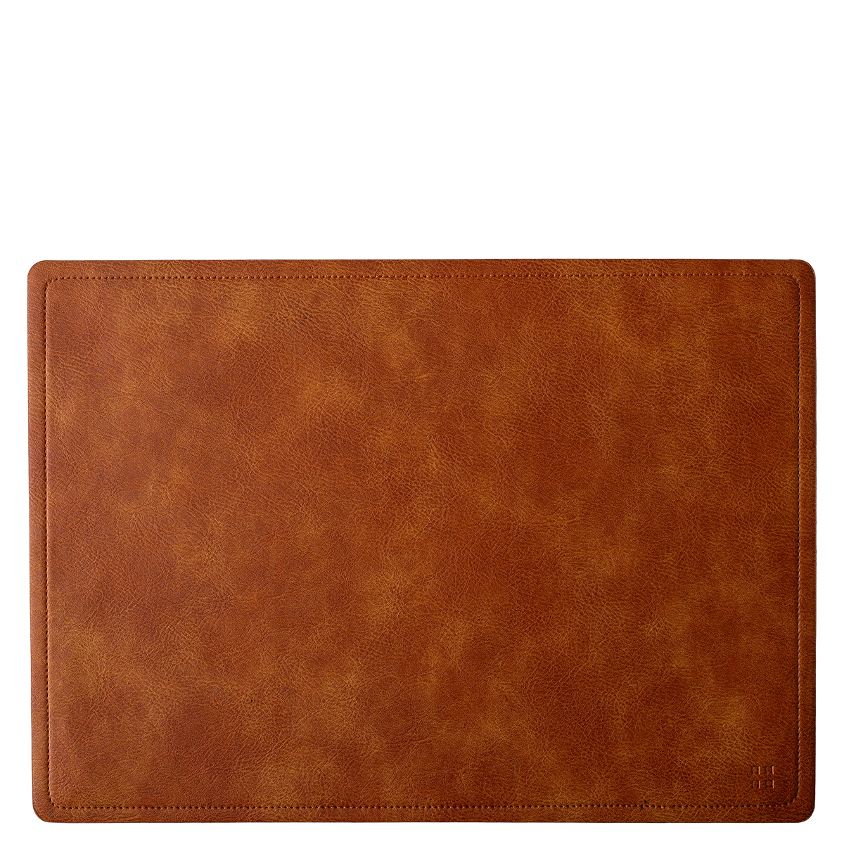Set de table rectangulaire marron PVC – Elements Ambiente