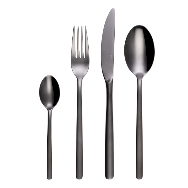 Set de couverts 30 pcs – Costa Rica PVD gris