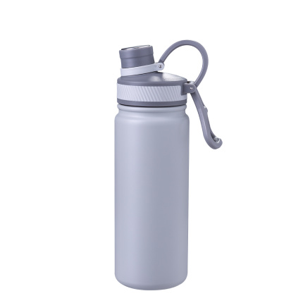 Bouteille en acier inoxydable 650 ml gris mat - To Go