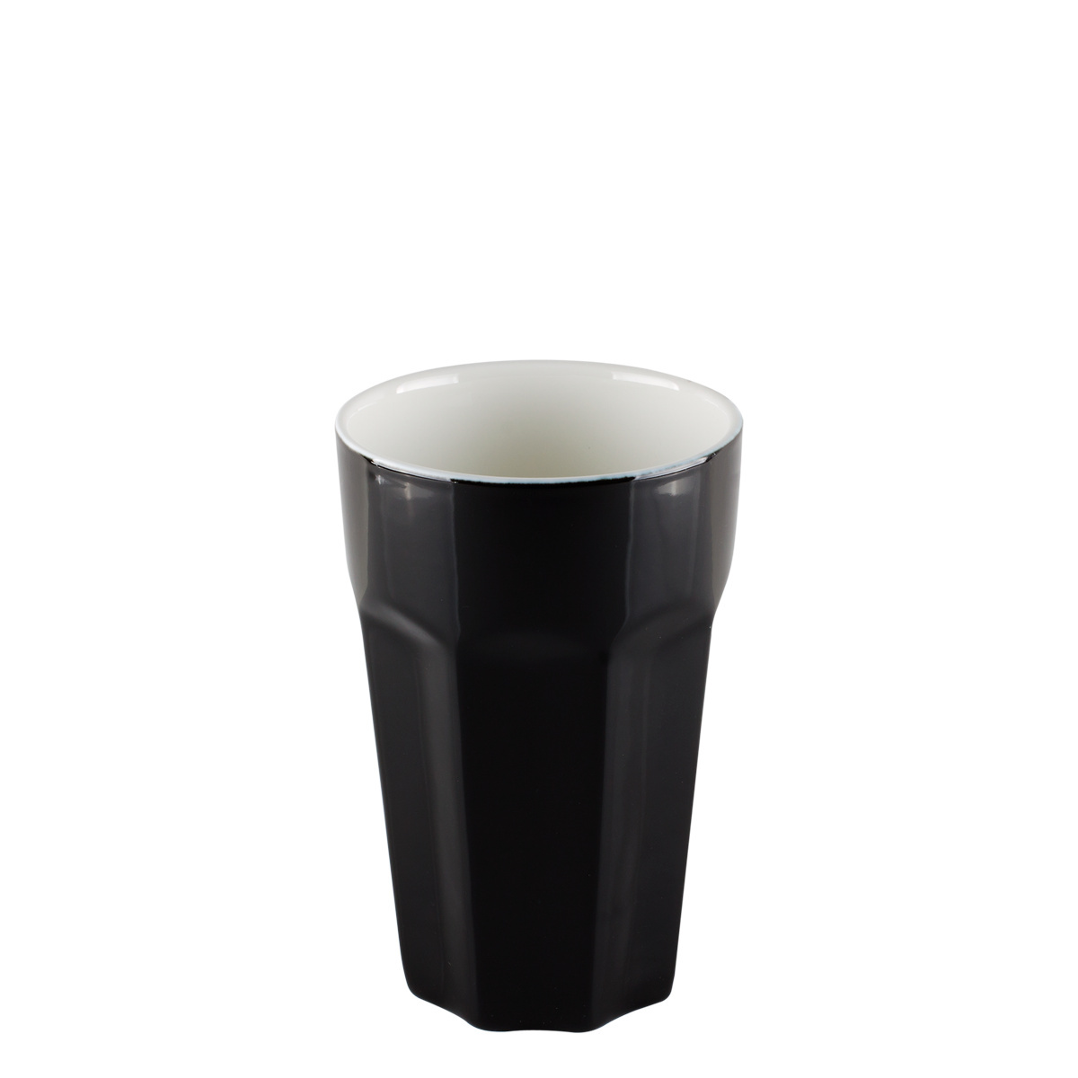 Verre en porcelaine grand noir 470 ml – RGB