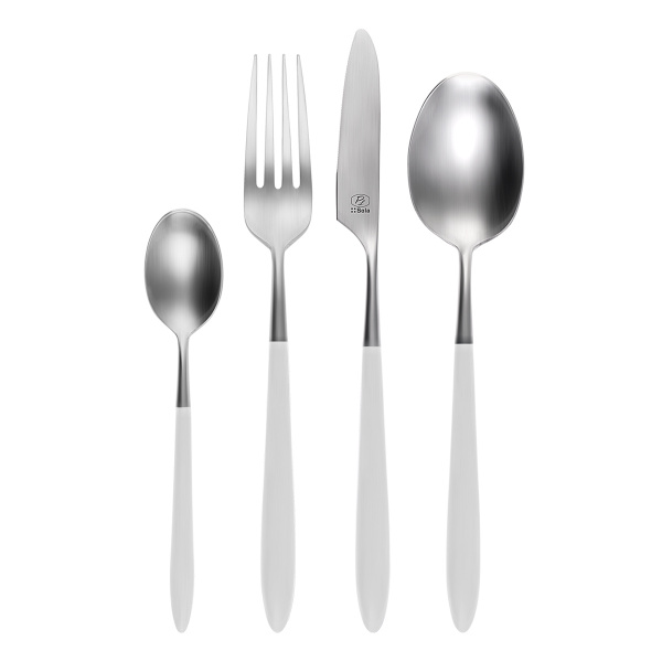 Set de couverts 24 pcs – GAYA Exeter manche blanc