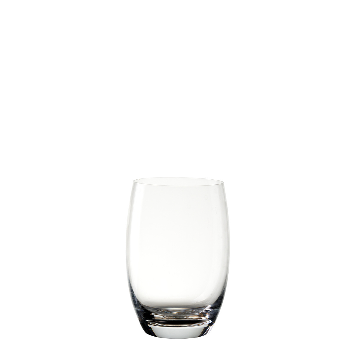 Verres tumbler 460 ml avec fond spiralé taupe 6 pcs - Optima Glas Lunasol