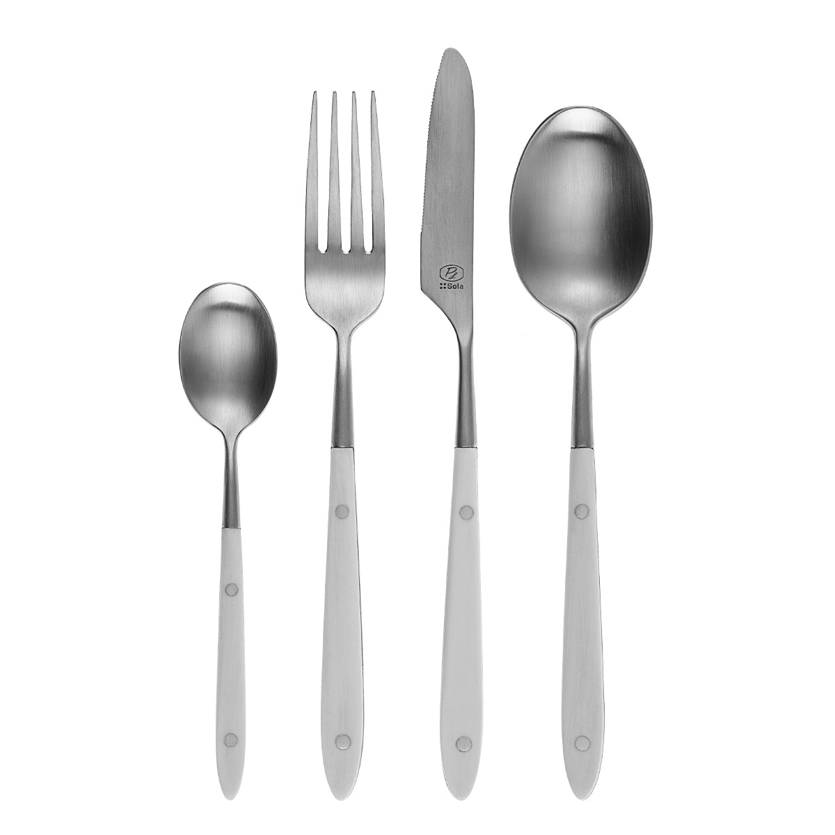 Set de couverts 30 pcs – GAYA Exeter Bistro manche blanc