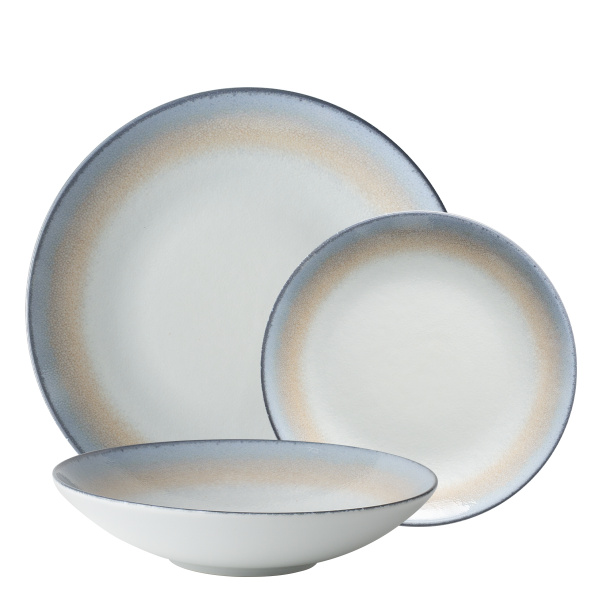 Set d'assiettes 18 pcs - Ice Rim