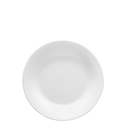 Assiette 560 ml, 22.5 cm, verre Opal blanc