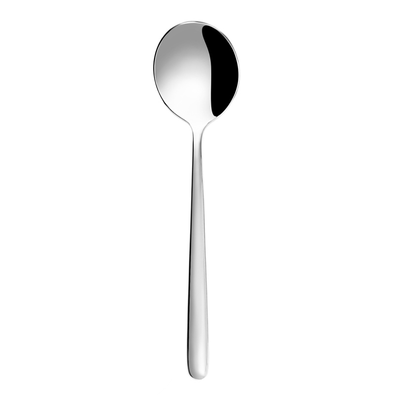 Cuillère à petit-déjeuner/bouillon - Faro polie