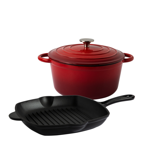 Set en fonte émaillée 2 pcs - Jupiter Lunasol