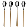 Cuillère à limonade Set 4 pcs – Porto PVD gris clair / Champagne satiné