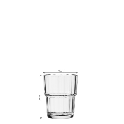 Verre 200 ml lot de 6 - Arcoroc Norvège