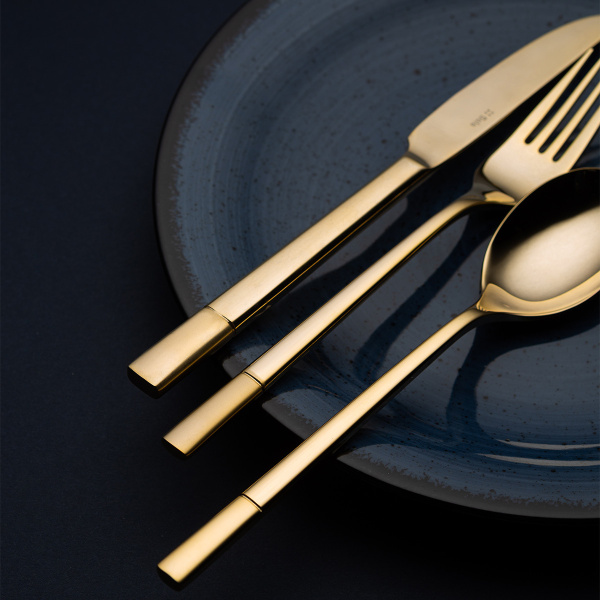 Set de couverts 24 pcs – Luxe doré