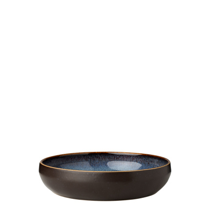 Assiette creuse U-Coupe 22 cm - Gaya Elements Night Terra