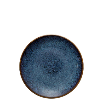 Assiette plate Coupe 22 cm – Gaya Elements Night Terra