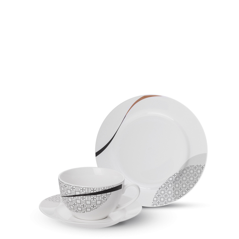 Set en porcelaine 18 pcs Bahia – Flow