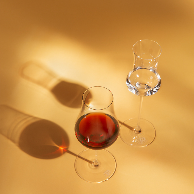 Verres à grappa set de 2 - Univers Platinum Line